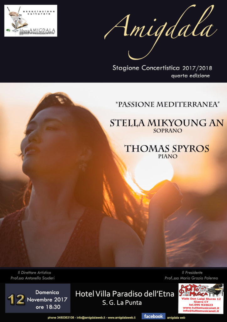 Amigdala: concerto di Stella Mikyoung An & Thomas Spyros