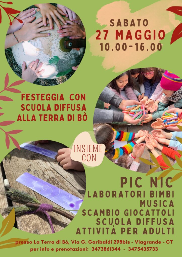 Festeggia con Scuola Diffusa alla Terra di Bò