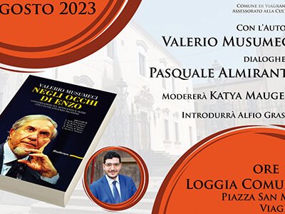 Valerio Musumeci presenta il libro "Negli occhi di Enzo"