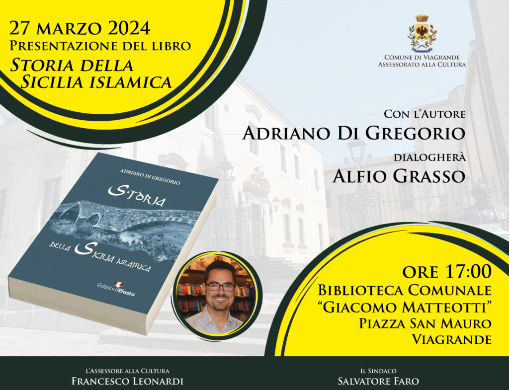 Adriano Di Gregorio: Storia della Sicilia Islamica