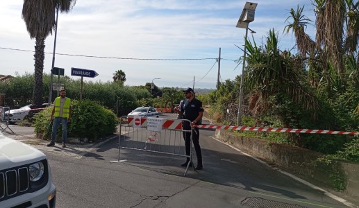 Al via i lavori di messa in sicurezza di via Indirizzo