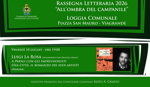 Riparte la rassegna letteraria "All'ombra del campanile"